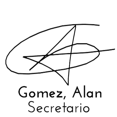 firma secretario
